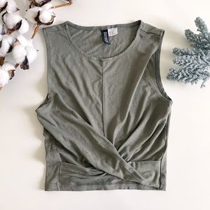 H&M Knotted Crop Top